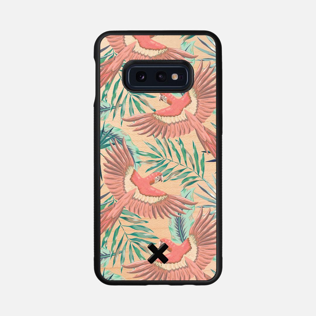 Paradise Case for the Samsung Galaxy S10e featuring a UV Printed Maple Wood backer with the Keyway X Mark#Phone Model_Galaxy S10e