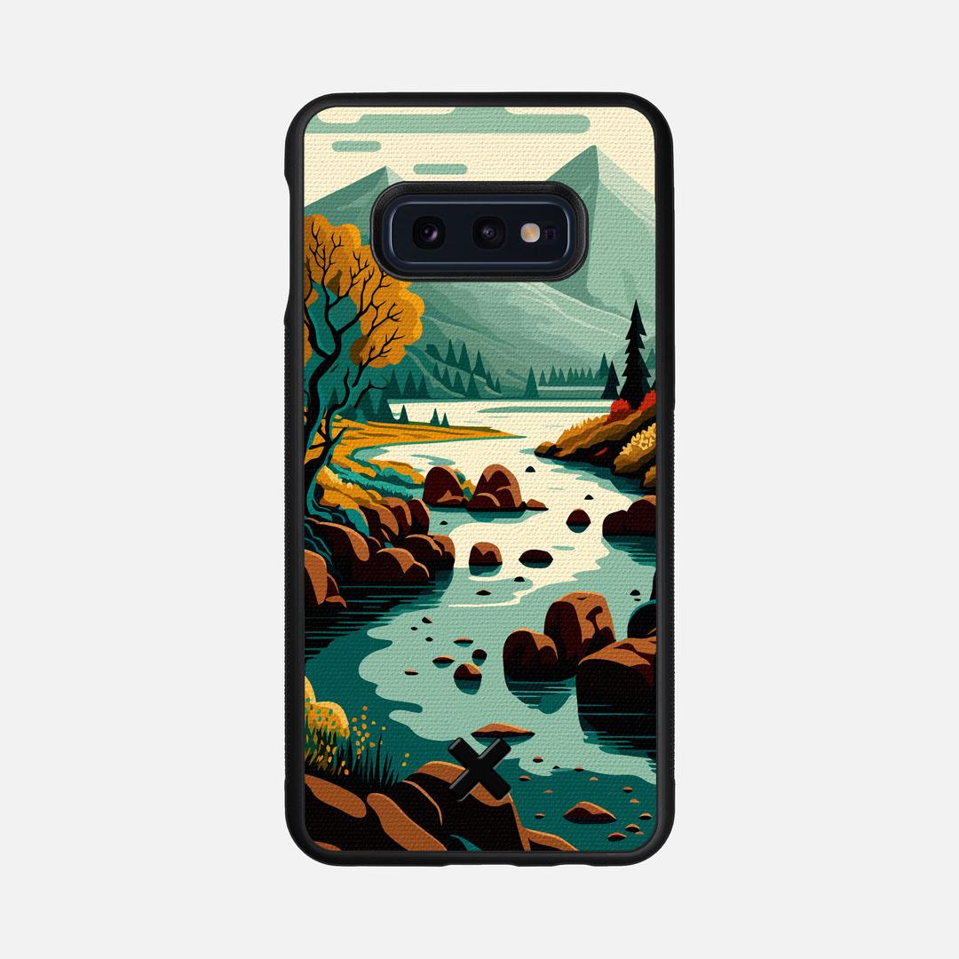 Sanctuary Case for the Samsung Galaxy S10e featuring a UV Printed Cotton Canvas backer with the Keyway X Mark#Phone Model_Galaxy S10e