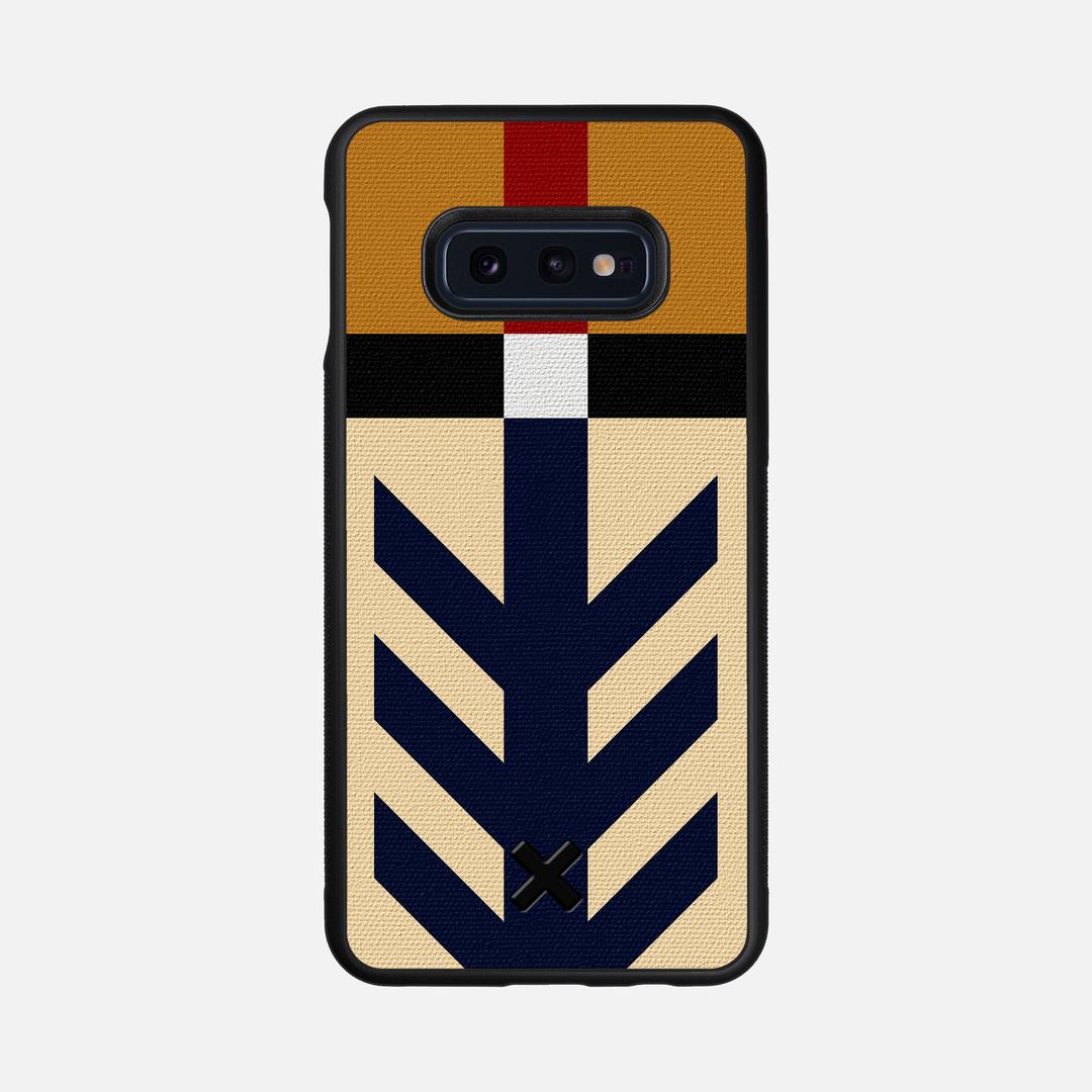 Trail Case for the Samsung Galaxy S10e featuring a UV Printed Cotton Canvas backer with the Keyway X Mark#Phone Model_Galaxy S10e