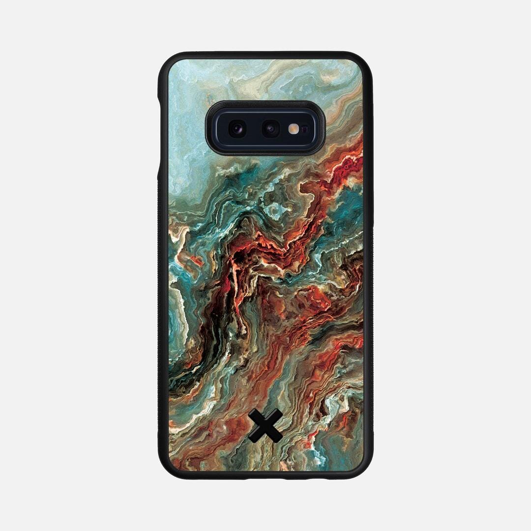 Verona Case for the Samsung Galaxy S10e featuring a UV Printed Wenge Wood backer with the Keyway X Mark#Phone Model_Galaxy S10e