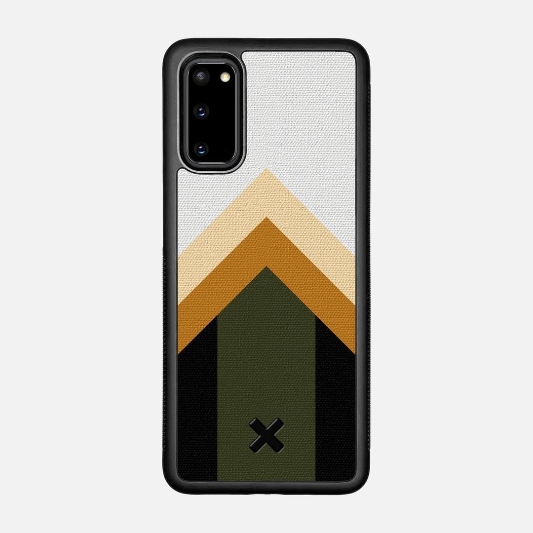 Ascent Case for the Samsung Galaxy S20 featuring a UV Printed Cotton Canvas backer with the Keyway X Mark#Phone Model_Galaxy S20