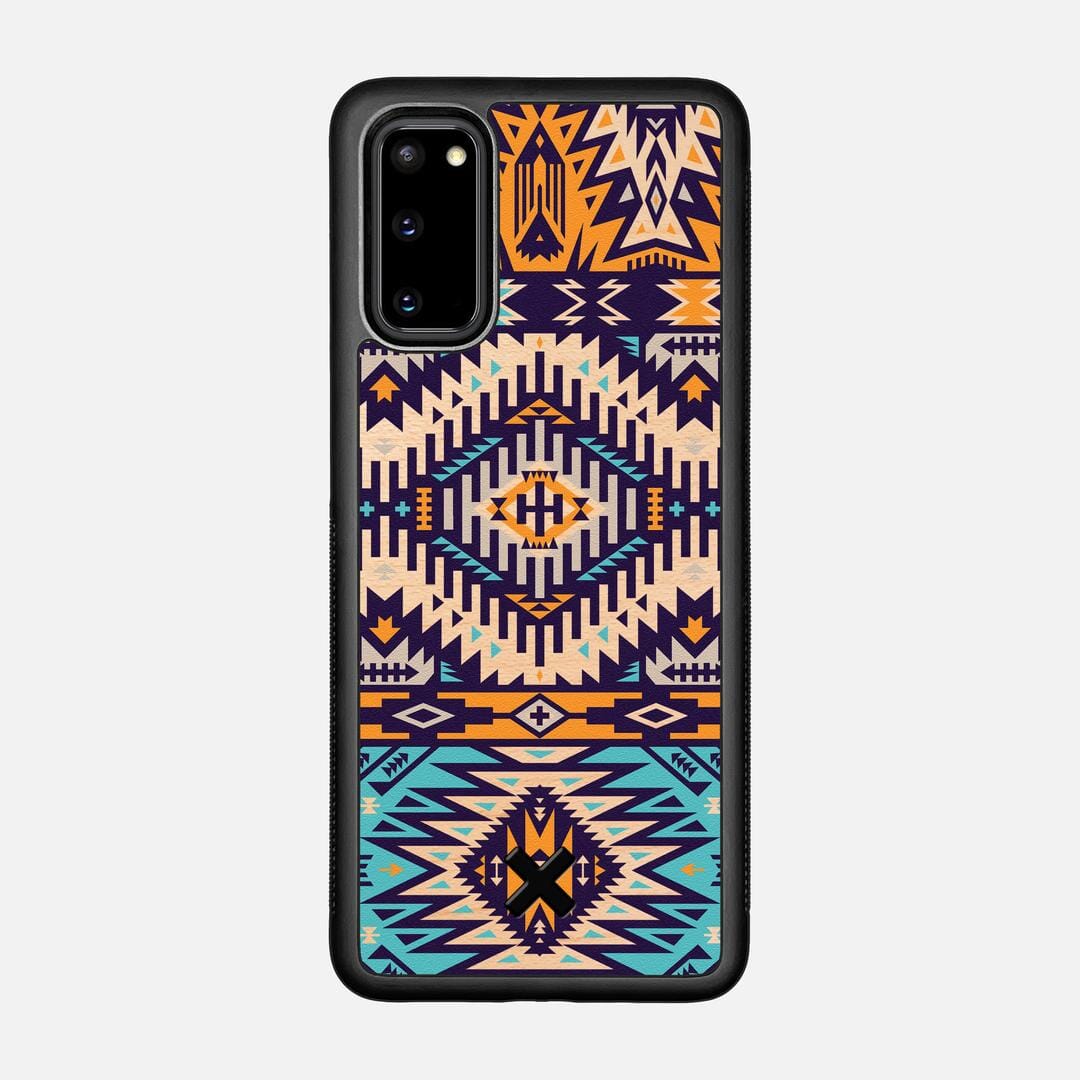 Aztec Case for the Samsung Galaxy S20 featuring a UV Printed Maple Wood backer with the Keyway X Mark#Phone Model_Galaxy S20