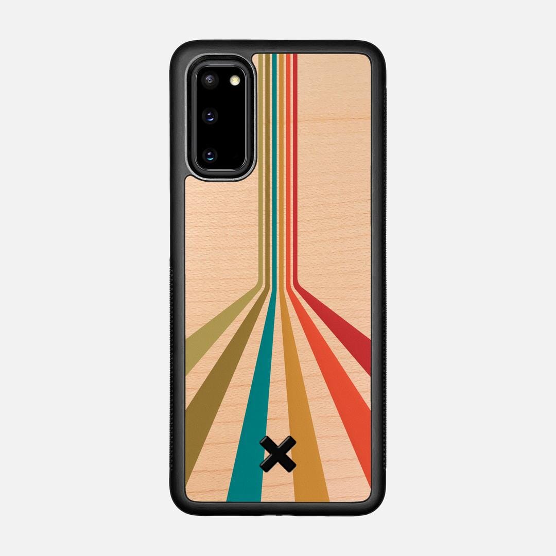 Beam Case for the Samsung Galaxy S20 featuring a UV Printed Maple Wood backer with the Keyway X Mark#Phone Model_Galaxy S20