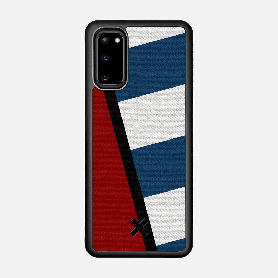 Bluff Case for the Samsung Galaxy S20 featuring a UV Printed Cotton Canvas backer with the Keyway X Mark#Phone Model_Galaxy S20