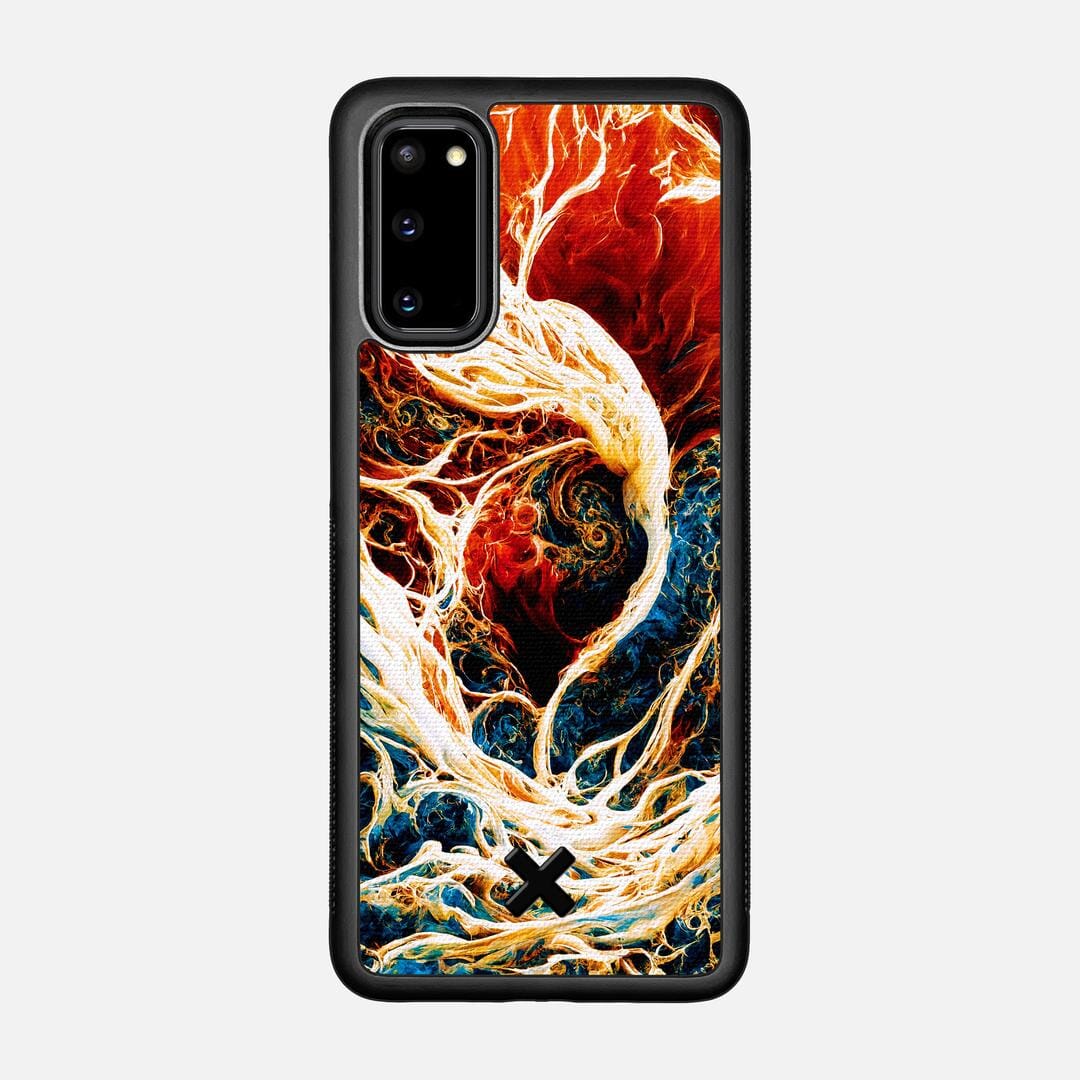 Evolve Case for the Samsung Galaxy S20 featuring a UV Printed Cotton Canvas backer with the Keyway X Mark#Phone Model_Galaxy S20