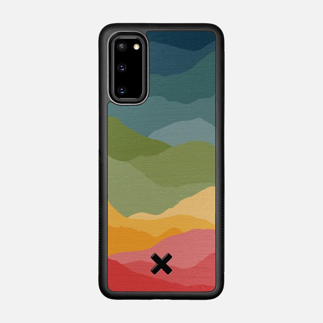 Gamut Case for the Samsung Galaxy S20 featuring a UV Printed Wenge Wood backer with the Keyway X Mark#Phone Model_Galaxy S20