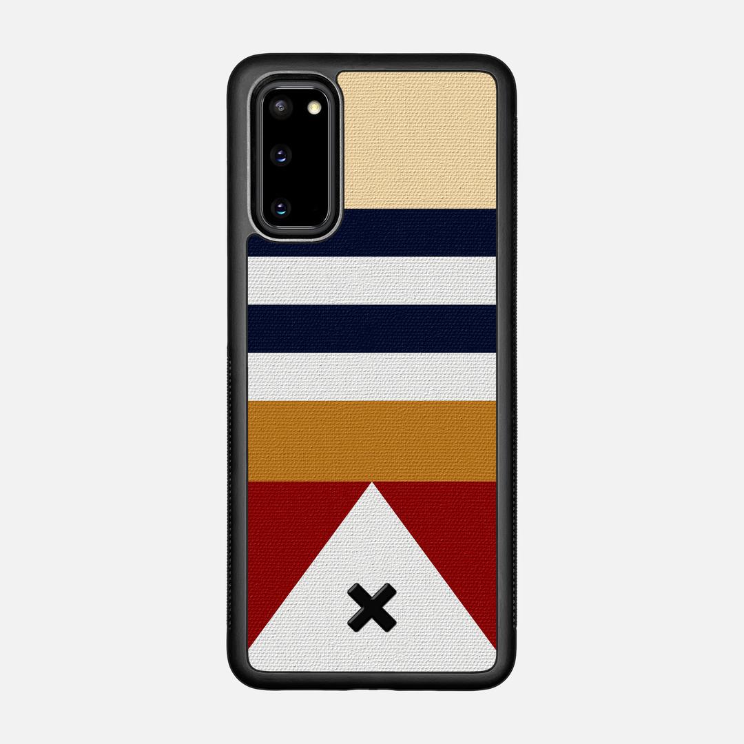 Lodge Case for the Samsung Galaxy S20 featuring a UV Printed Cotton Canvas backer with the Keyway X Mark#Phone Model_Galaxy S20
