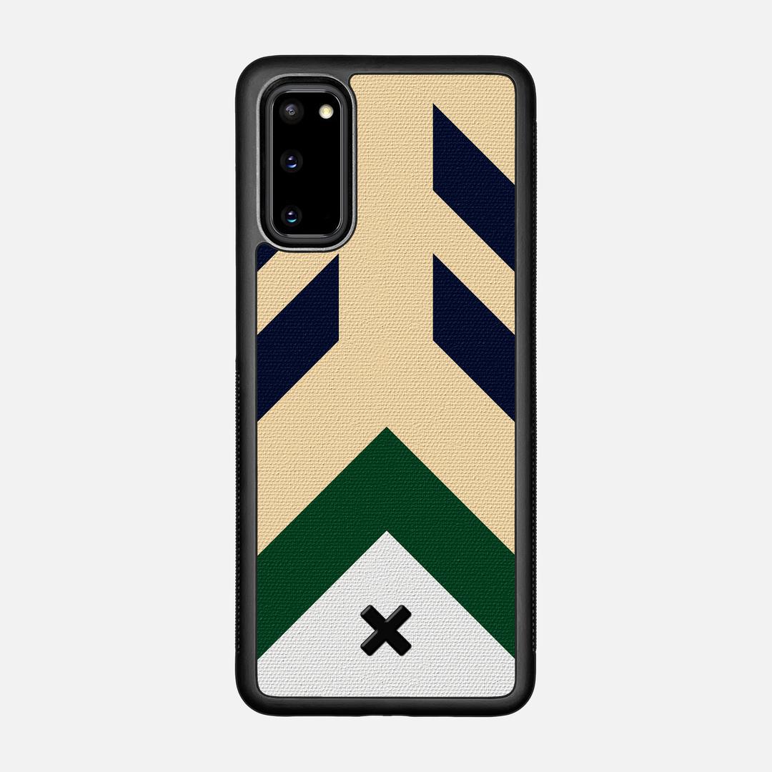 Passage Case for the Samsung Galaxy S20 featuring a UV Printed Cotton Canvas backer with the Keyway X Mark#Phone Model_Galaxy S20