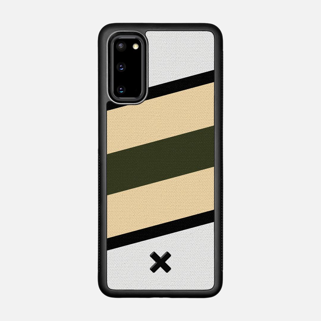 Ridge Case for the Samsung Galaxy S20 featuring a UV Printed Cotton Canvas backer with the Keyway X Mark#Phone Model_Galaxy S20