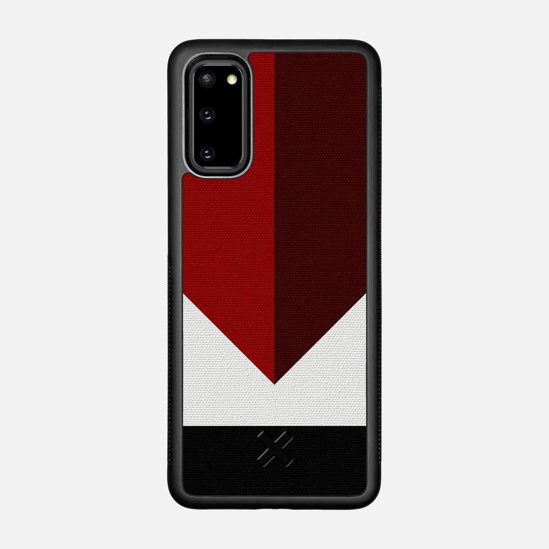 Valley Case for the Samsung Galaxy S20 featuring a UV Printed Cotton Canvas backer with the Keyway X Mark#Phone Model_Galaxy S20