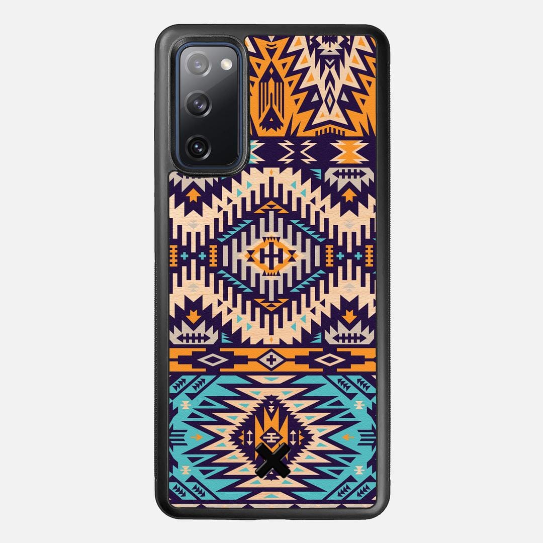 Aztec Case for the Samsung Galaxy S20 FE featuring a UV Printed Maple Wood backer with the Keyway X Mark#Phone Model_Galaxy S20 FE