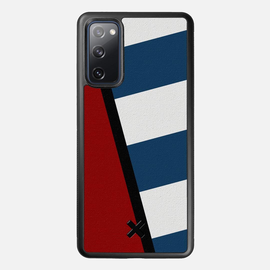 Bluff Case for the Samsung Galaxy S20 FE featuring a UV Printed Cotton Canvas backer with the Keyway X Mark#Phone Model_Galaxy S20 FE