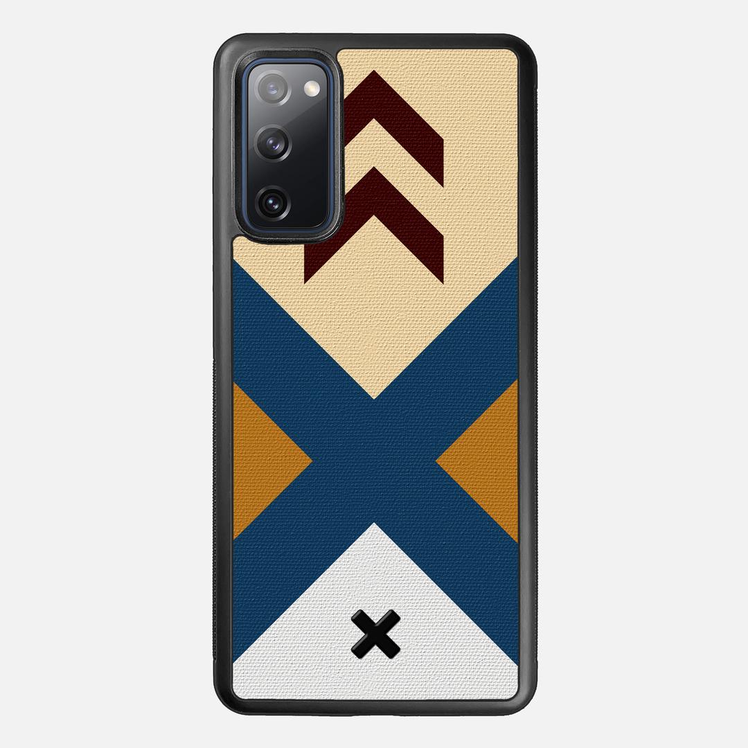 Camp Case for the Samsung Galaxy S20 FE featuring a UV Printed Cotton Canvas backer with the Keyway X Mark#Phone Model_Galaxy S20 FE