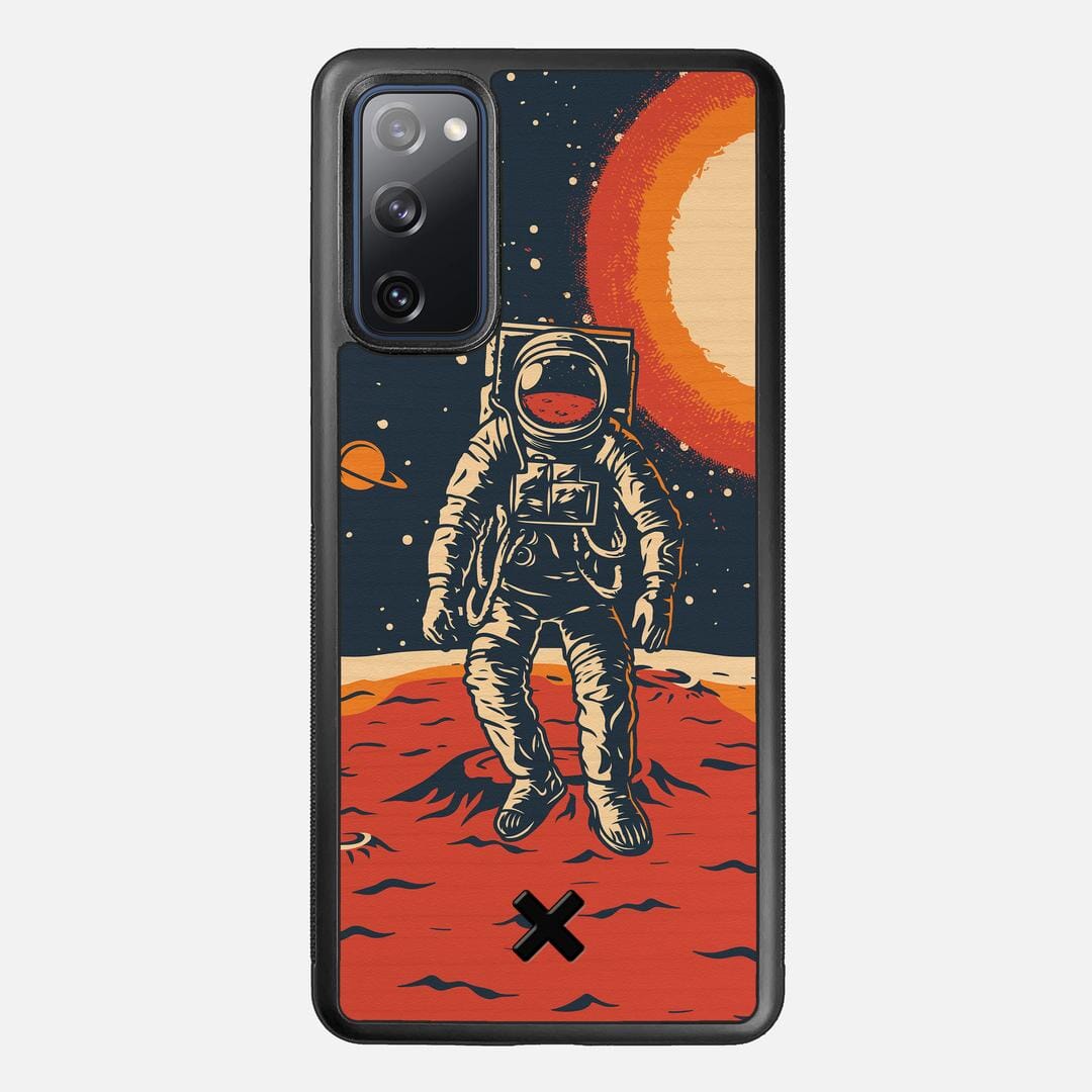 Cosmo Case for the Samsung Galaxy S20 FE featuring a UV Printed Wenge Wood backer with the Keyway X Mark#Phone Model_Galaxy S20 FE