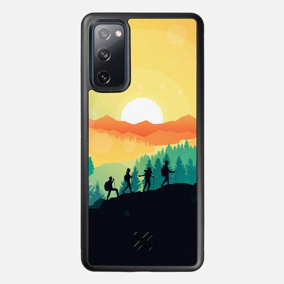 Expedition Case for the Samsung Galaxy S20 FE featuring a UV Printed Cotton Canvas backer with the Keyway X Mark#Phone Model_Galaxy S20 FE