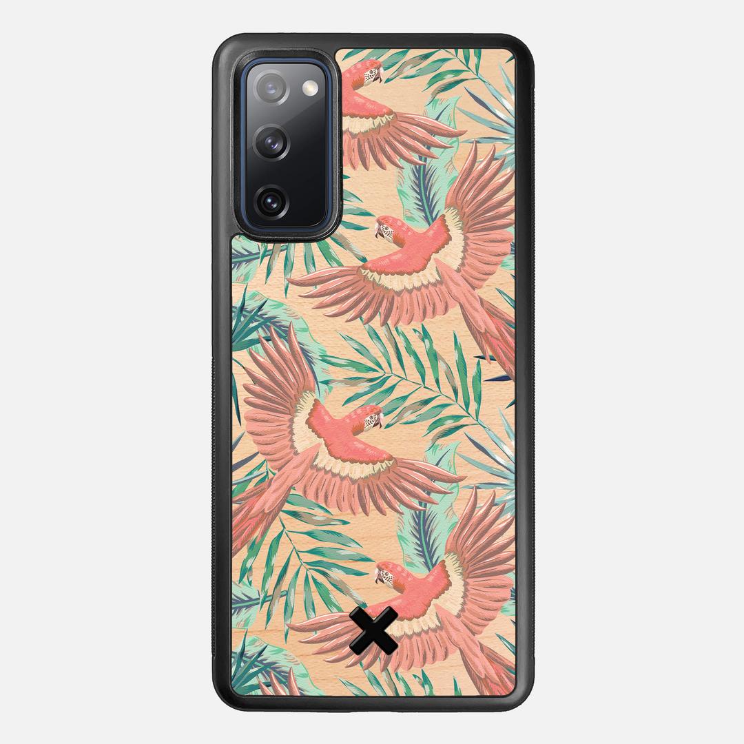 Paradise Case for the Samsung Galaxy S20 FE featuring a UV Printed Maple Wood backer with the Keyway X Mark#Phone Model_Galaxy S20 FE