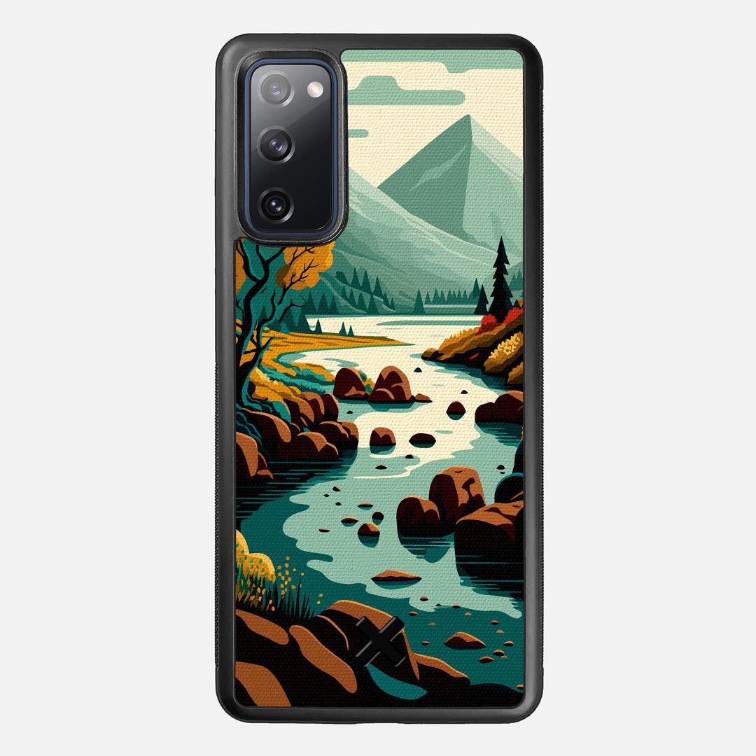 Sanctuary Case for the Samsung Galaxy S20 FE featuring a UV Printed Cotton Canvas backer with the Keyway X Mark#Phone Model_Galaxy S20 FE