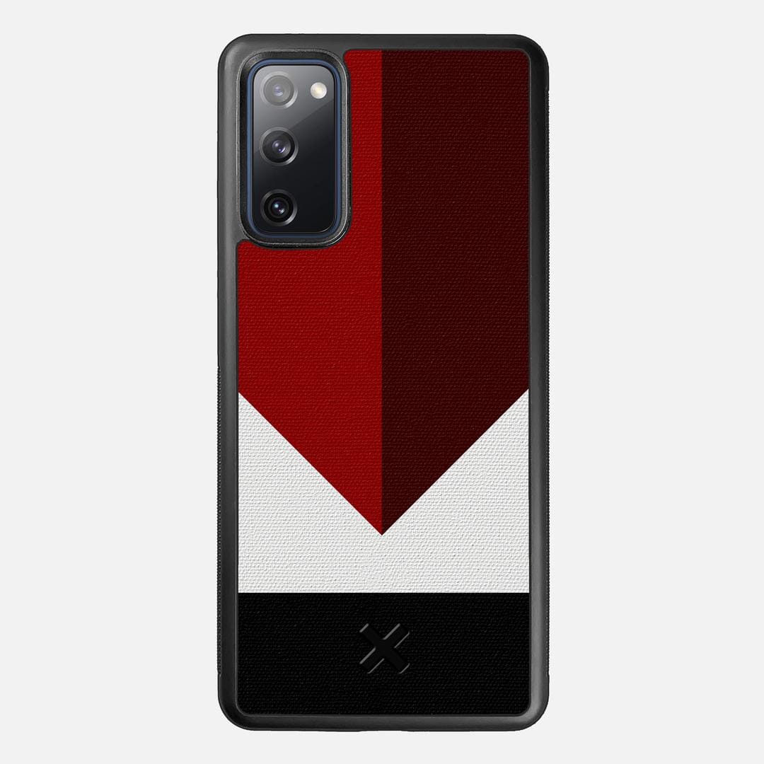 Valley Case for the Samsung Galaxy S20 FE featuring a UV Printed Cotton Canvas backer with the Keyway X Mark#Phone Model_Galaxy S20 FE