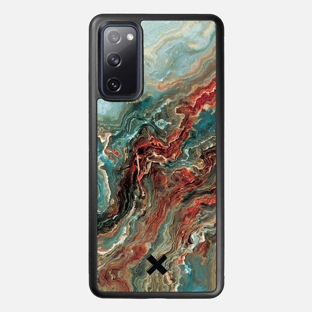 Verona Case for the Samsung Galaxy S20 FE featuring a UV Printed Wenge Wood backer with the Keyway X Mark#Phone Model_Galaxy S20 FE