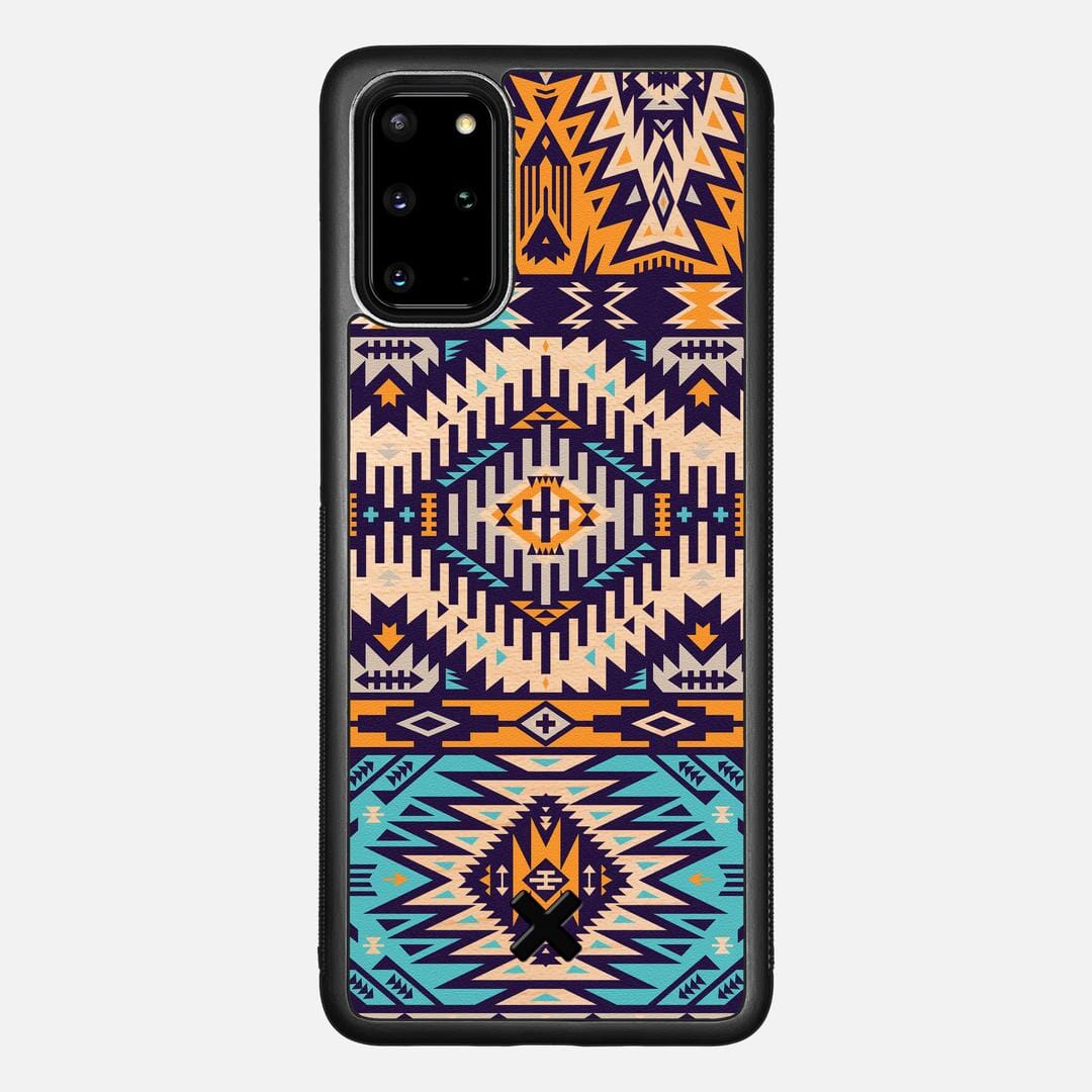 Aztec Case for the Samsung Galaxy S20 Plus featuring a UV Printed Maple Wood backer with the Keyway X Mark#Phone Model_Galaxy S20 Plus
