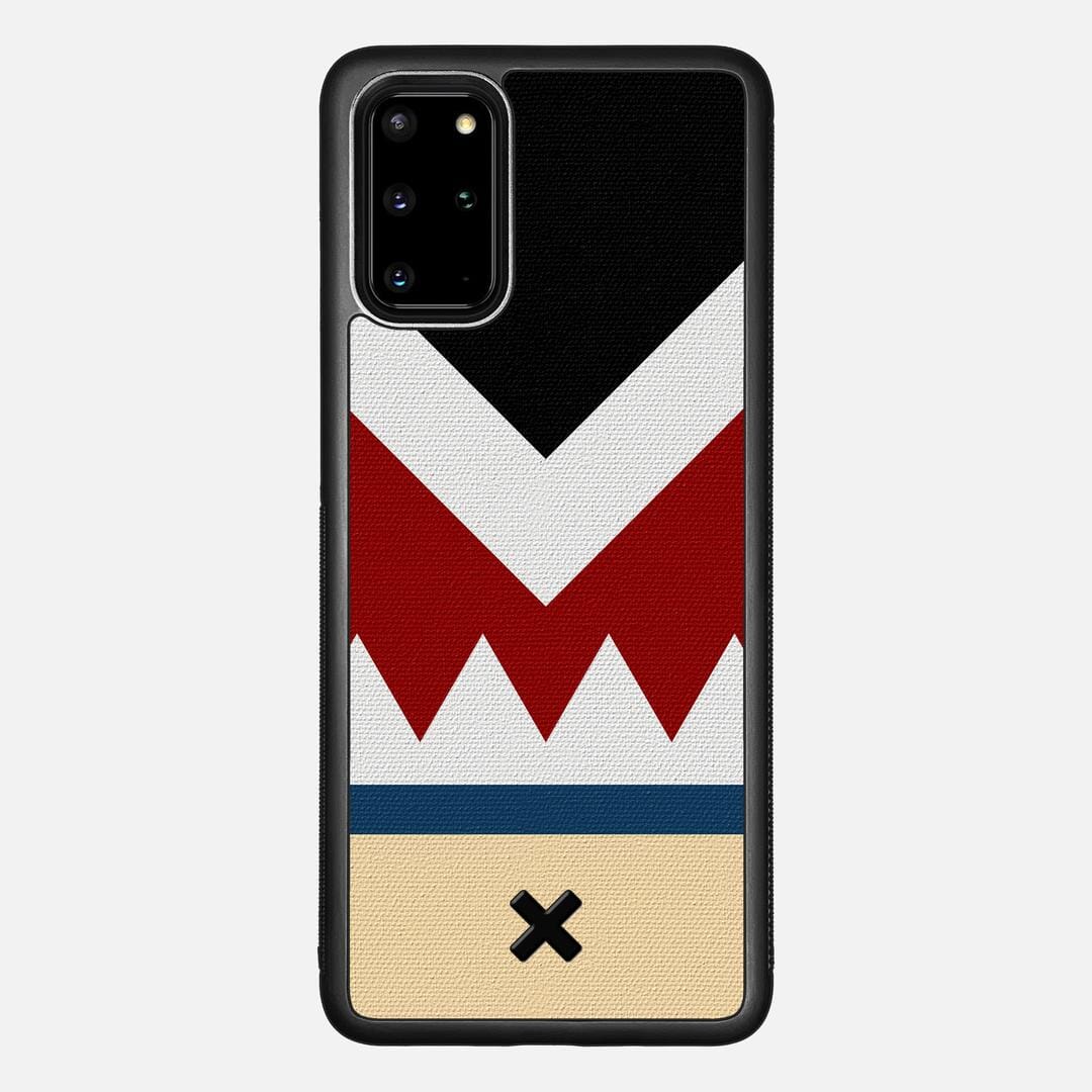 Cove Case for the Samsung Galaxy S20 Plus featuring a UV Printed Cotton Canvas backer with the Keyway X Mark#Phone Model_Galaxy S20 Plus