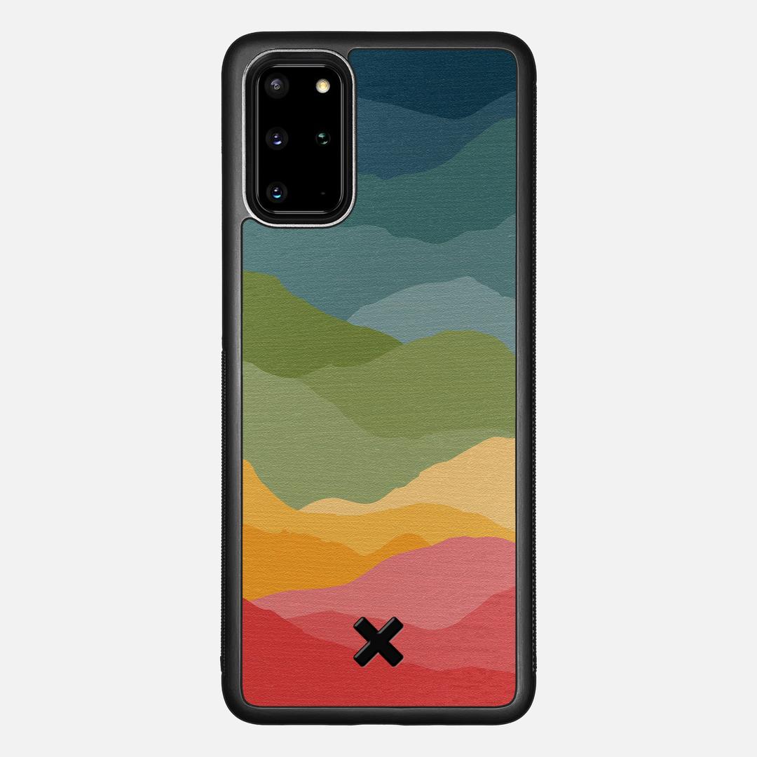 Gamut Case for the Samsung Galaxy S20 Plus featuring a UV Printed Wenge Wood backer with the Keyway X Mark#Phone Model_Galaxy S20 Plus