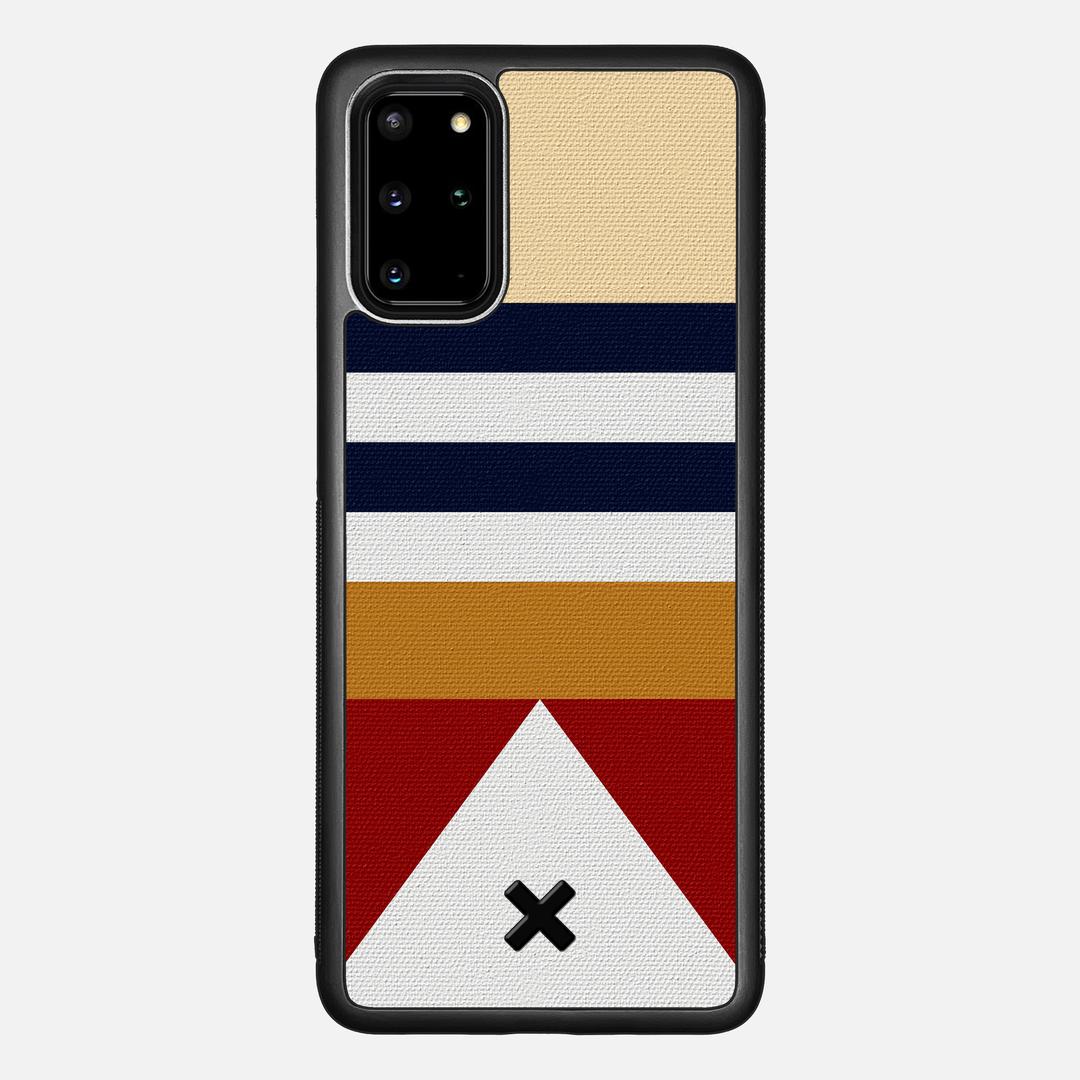 Lodge Case for the Samsung Galaxy S20 Plus featuring a UV Printed Cotton Canvas backer with the Keyway X Mark#Phone Model_Galaxy S20 Plus
