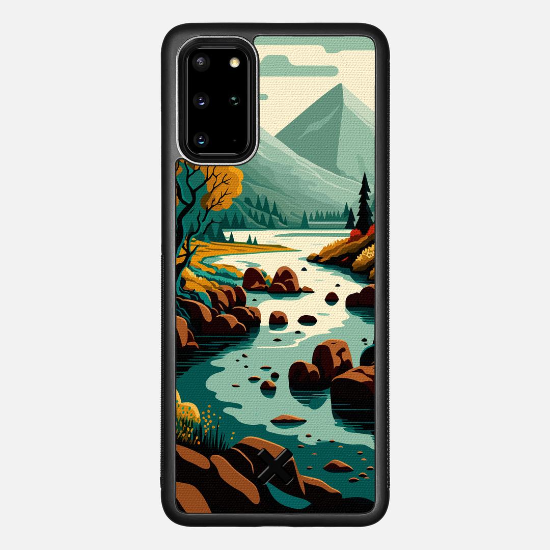 Sanctuary Case for the Samsung Galaxy S20 Plus featuring a UV Printed Cotton Canvas backer with the Keyway X Mark#Phone Model_Galaxy S20 Plus