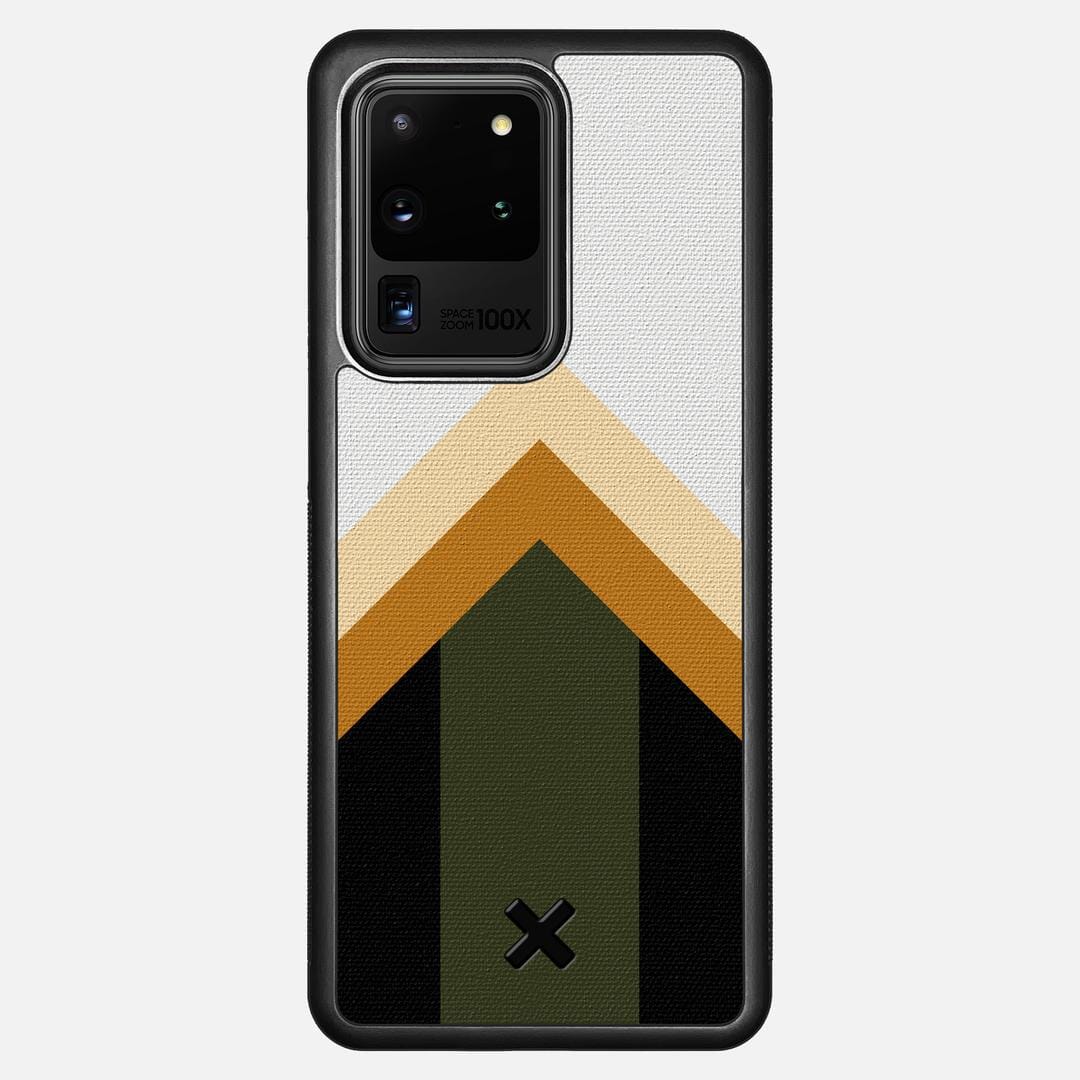 Ascent Case for the Samsung Galaxy S20 Ultra featuring a UV Printed Cotton Canvas backer with the Keyway X Mark#Phone Model_Galaxy S20 Ultra