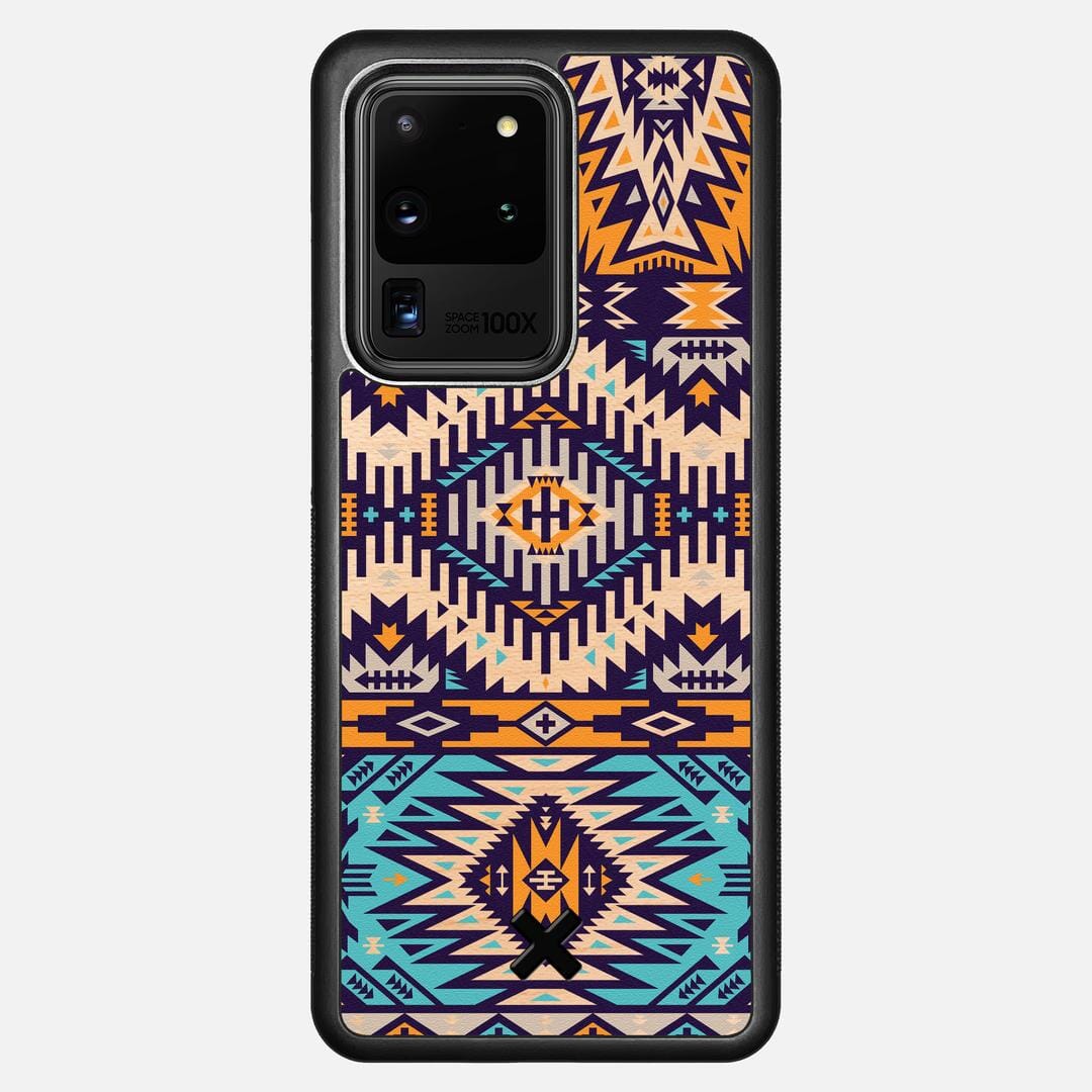 Aztec Case for the Samsung Galaxy S20 Ultra featuring a UV Printed Maple Wood backer with the Keyway X Mark#Phone Model_Galaxy S20 Ultra