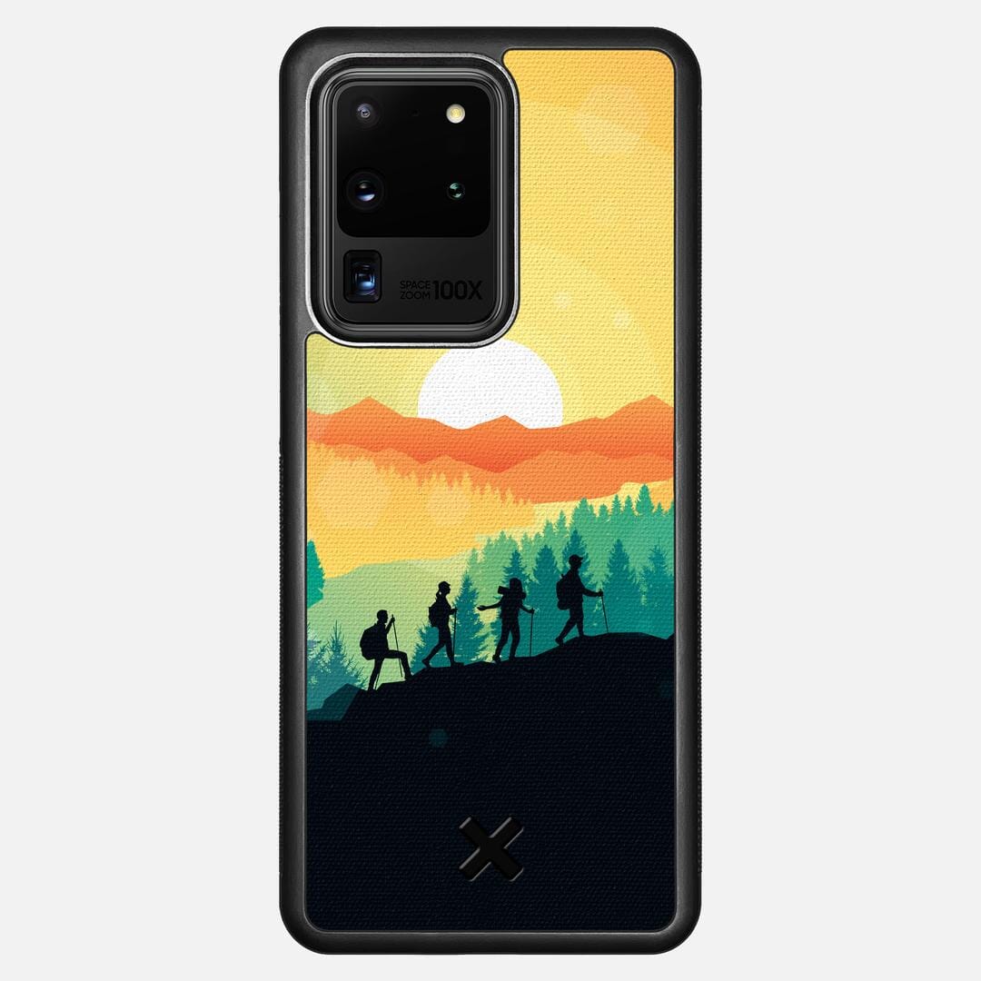 Expedition Case for the Samsung Galaxy S20 Ultra featuring a UV Printed Cotton Canvas backer with the Keyway X Mark#Phone Model_Galaxy S20 Ultra