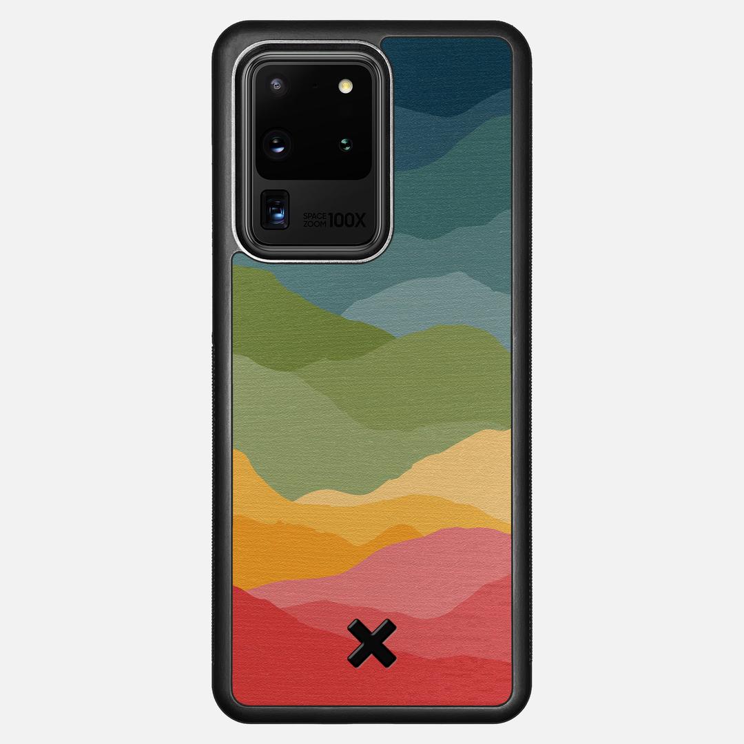 Gamut Case for the Samsung Galaxy S20 Ultra featuring a UV Printed Wenge Wood backer with the Keyway X Mark#Phone Model_Galaxy S20 Ultra