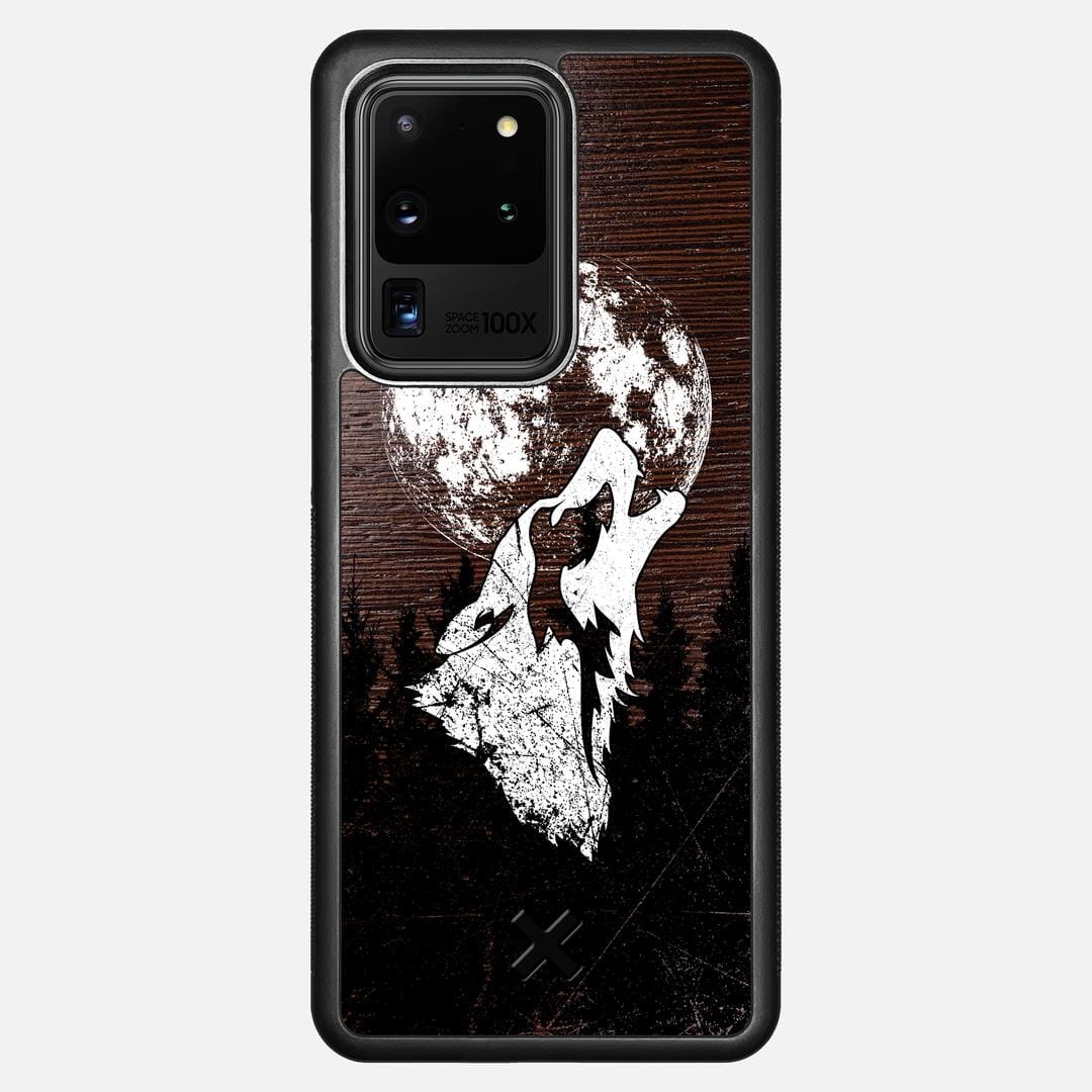 Howl Case for the Samsung Galaxy S20 Ultra featuring a UV Printed Wenge Wood backer with the Keyway X Mark#Phone Model_Galaxy S20 Ultra