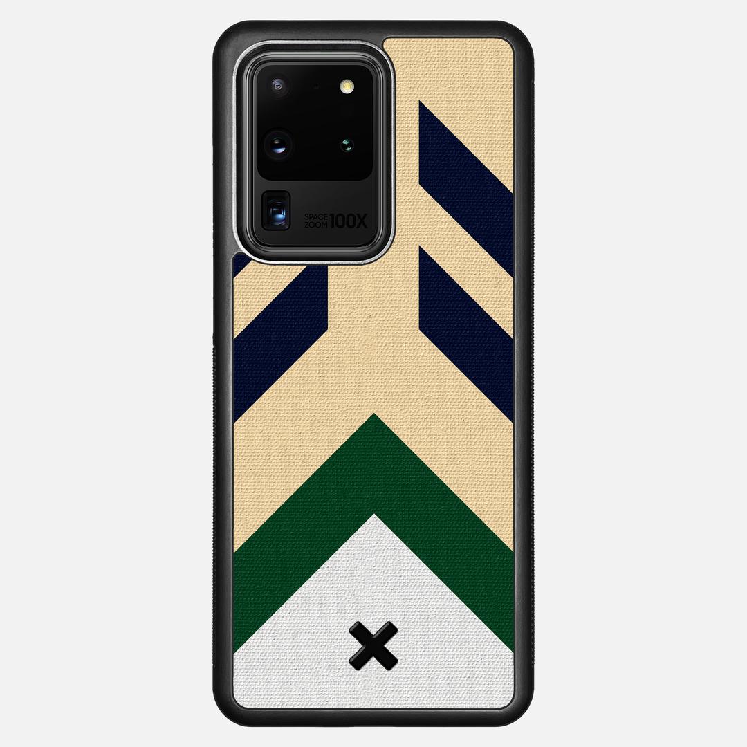 Passage Case for the Samsung Galaxy S20 Ultra featuring a UV Printed Cotton Canvas backer with the Keyway X Mark#Phone Model_Galaxy S20 Ultra
