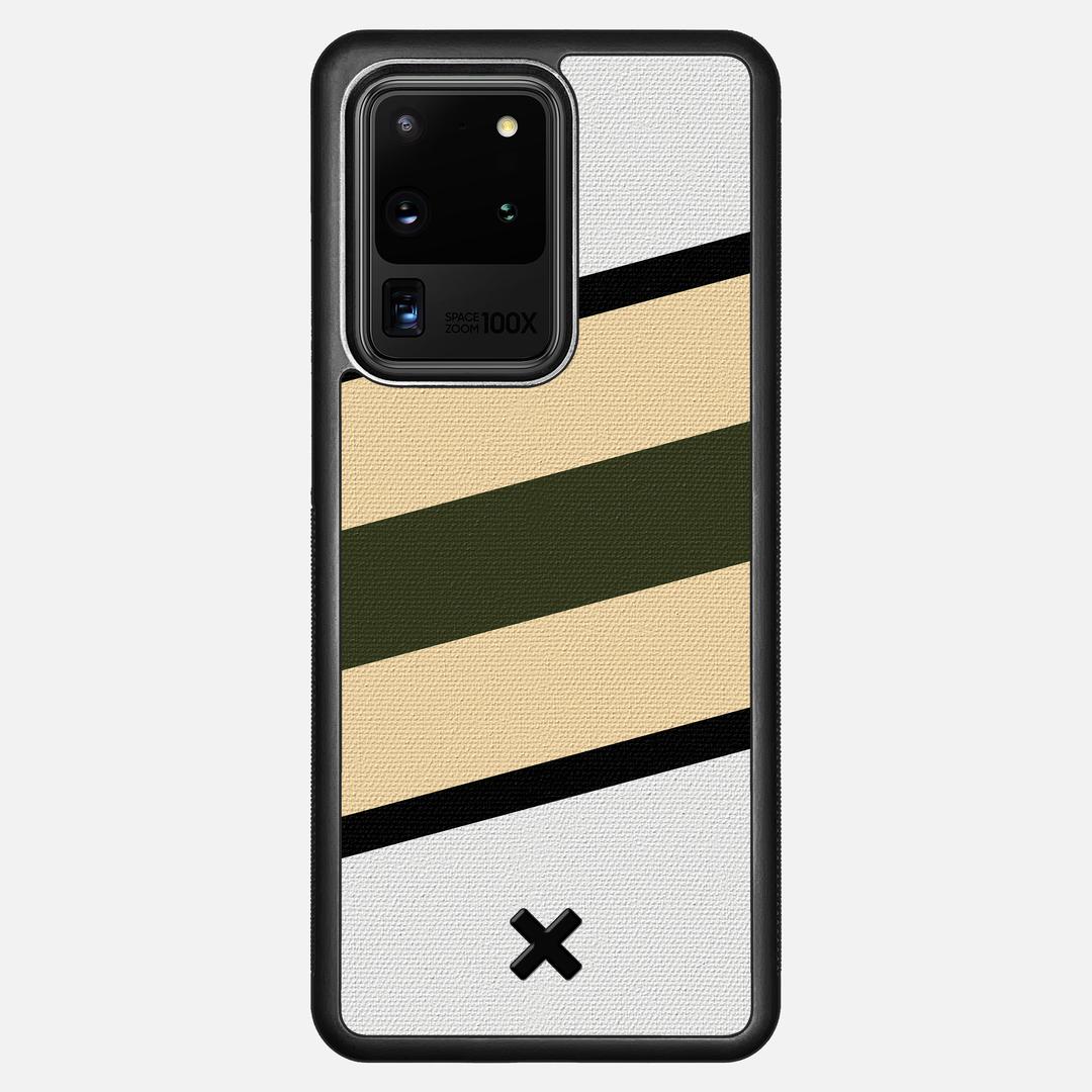 Ridge Case for the Samsung Galaxy S20 Ultra featuring a UV Printed Cotton Canvas backer with the Keyway X Mark#Phone Model_Galaxy S20 Ultra