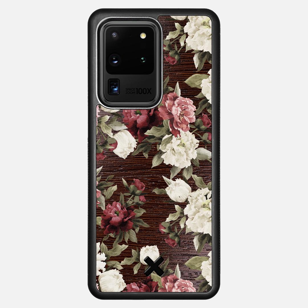Rose Case for the Samsung Galaxy S20 Ultra featuring a UV Printed Wenge Wood backer with the Keyway X Mark#Phone Model_Galaxy S20 Ultra