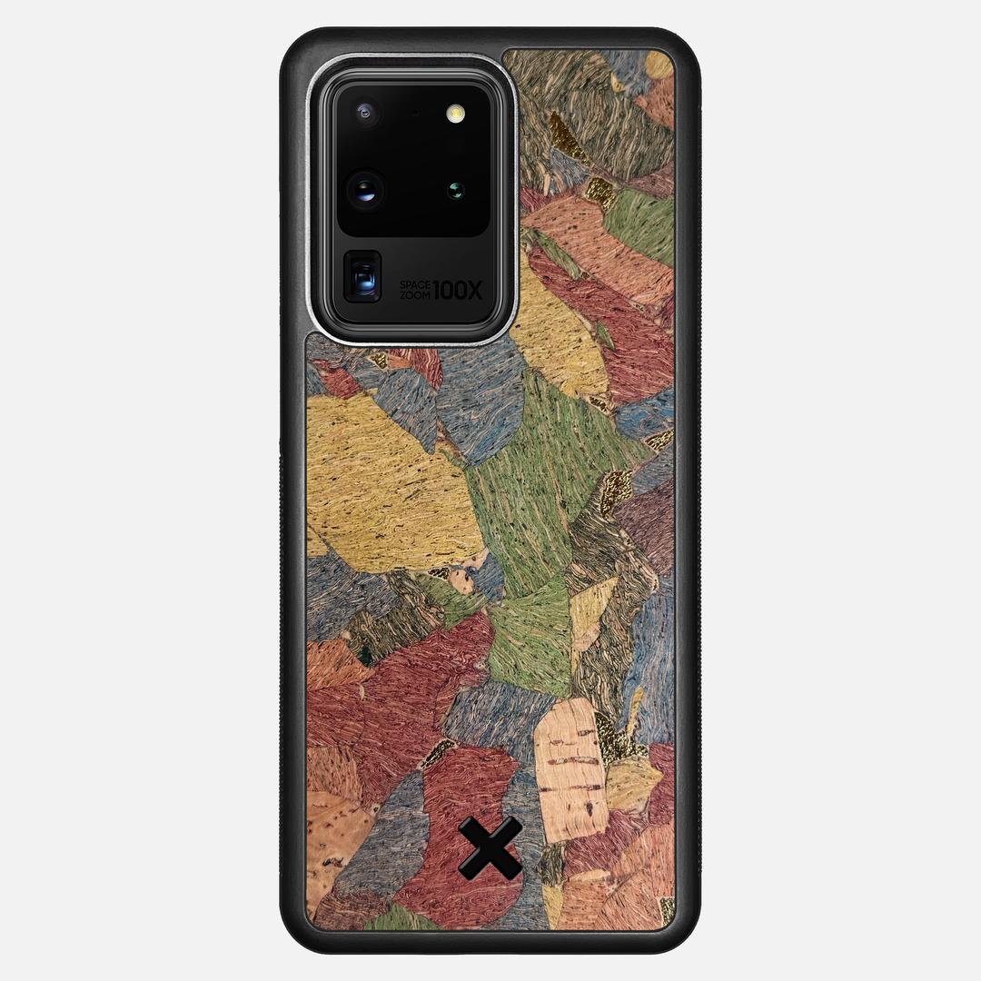 Terrazzo Cork Case for the Samsung Galaxy S20 Ultra featuring a Genuine Cork backer with the Keyway X Mark#Phone Model_Galaxy S20 Ultra