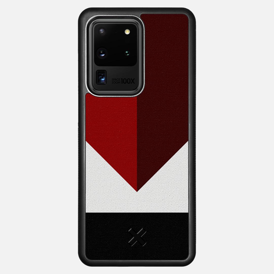 Valley Case for the Samsung Galaxy S20 Ultra featuring a UV Printed Cotton Canvas backer with the Keyway X Mark#Phone Model_Galaxy S20 Ultra
