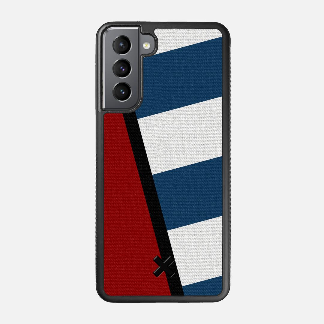 Bluff Case for the Samsung Galaxy S21 featuring a UV Printed Cotton Canvas backer with the Keyway X Mark#Phone Model_Galaxy S21