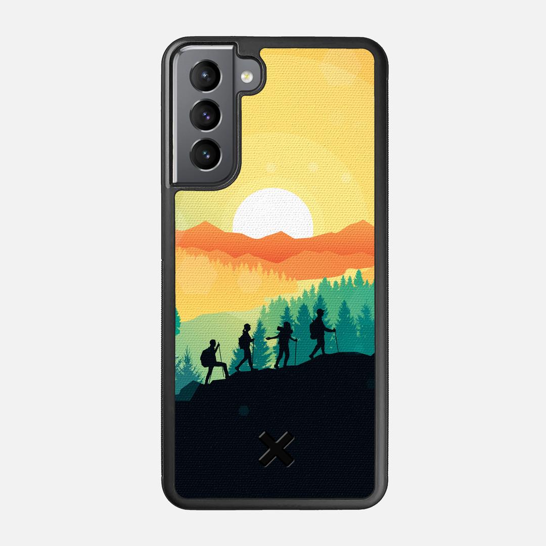 Expedition Case for the Samsung Galaxy S21 featuring a UV Printed Cotton Canvas backer with the Keyway X Mark#Phone Model_Galaxy S21