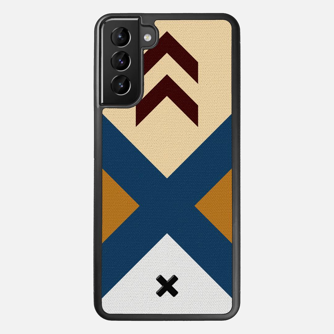 Camp Case for the Samsung Galaxy S21 Plus featuring a UV Printed Cotton Canvas backer with the Keyway X Mark#Phone Model_Galaxy S21 Plus