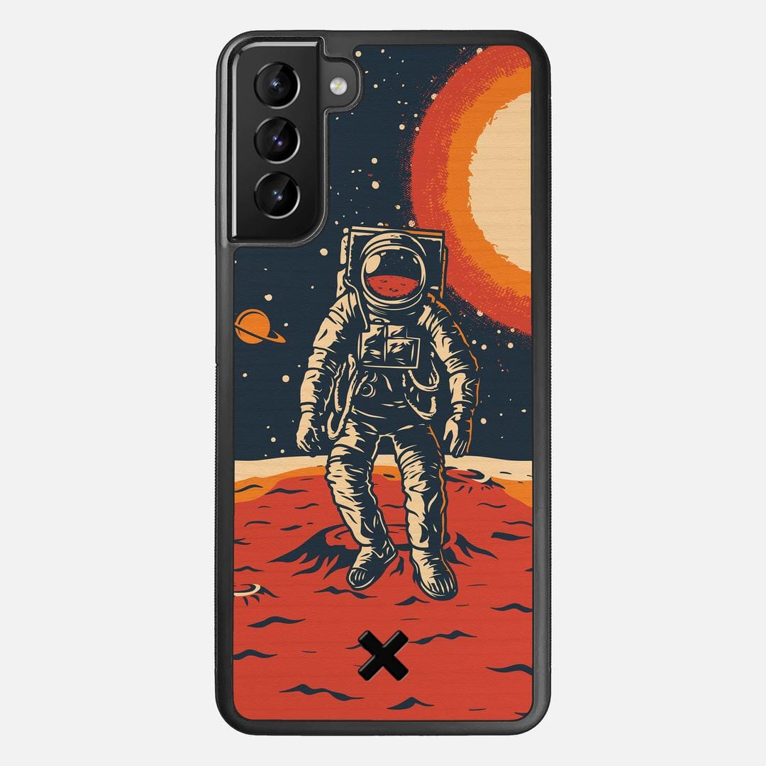 Cosmo Case for the Samsung Galaxy S21 Plus featuring a UV Printed Wenge Wood backer with the Keyway X Mark#Phone Model_Galaxy S21 Plus