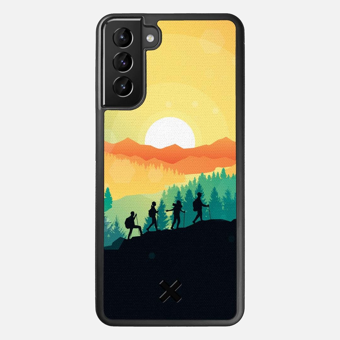 Expedition Case for the Samsung Galaxy S21 Plus featuring a UV Printed Cotton Canvas backer with the Keyway X Mark#Phone Model_Galaxy S21 Plus