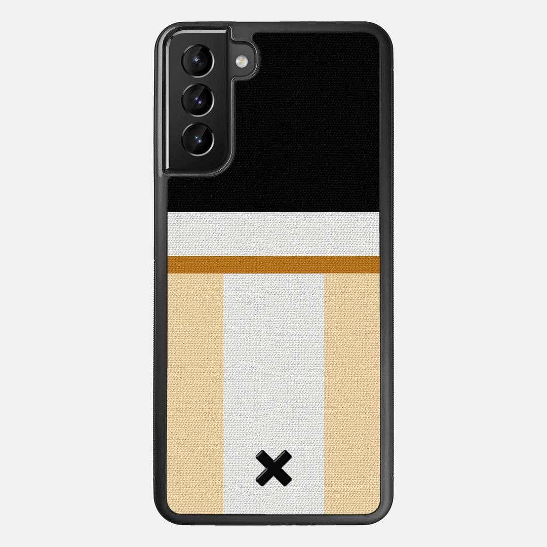 Isle Case for the Samsung Galaxy S21 Plus featuring a UV Printed Cotton Canvas backer with the Keyway X Mark#Phone Model_Galaxy S21 Plus