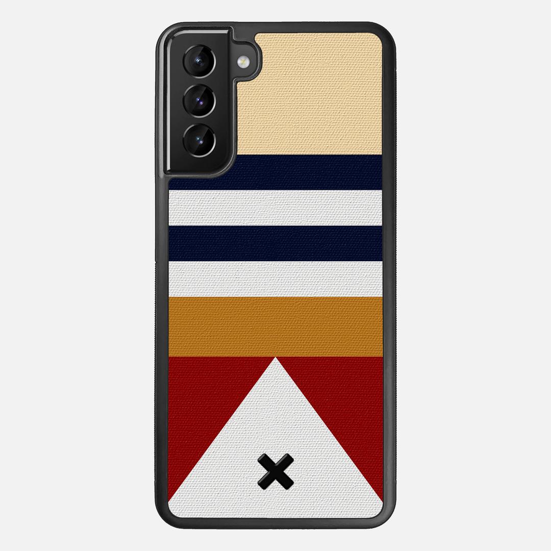 Lodge Case for the Samsung Galaxy S21 Plus featuring a UV Printed Cotton Canvas backer with the Keyway X Mark#Phone Model_Galaxy S21 Plus