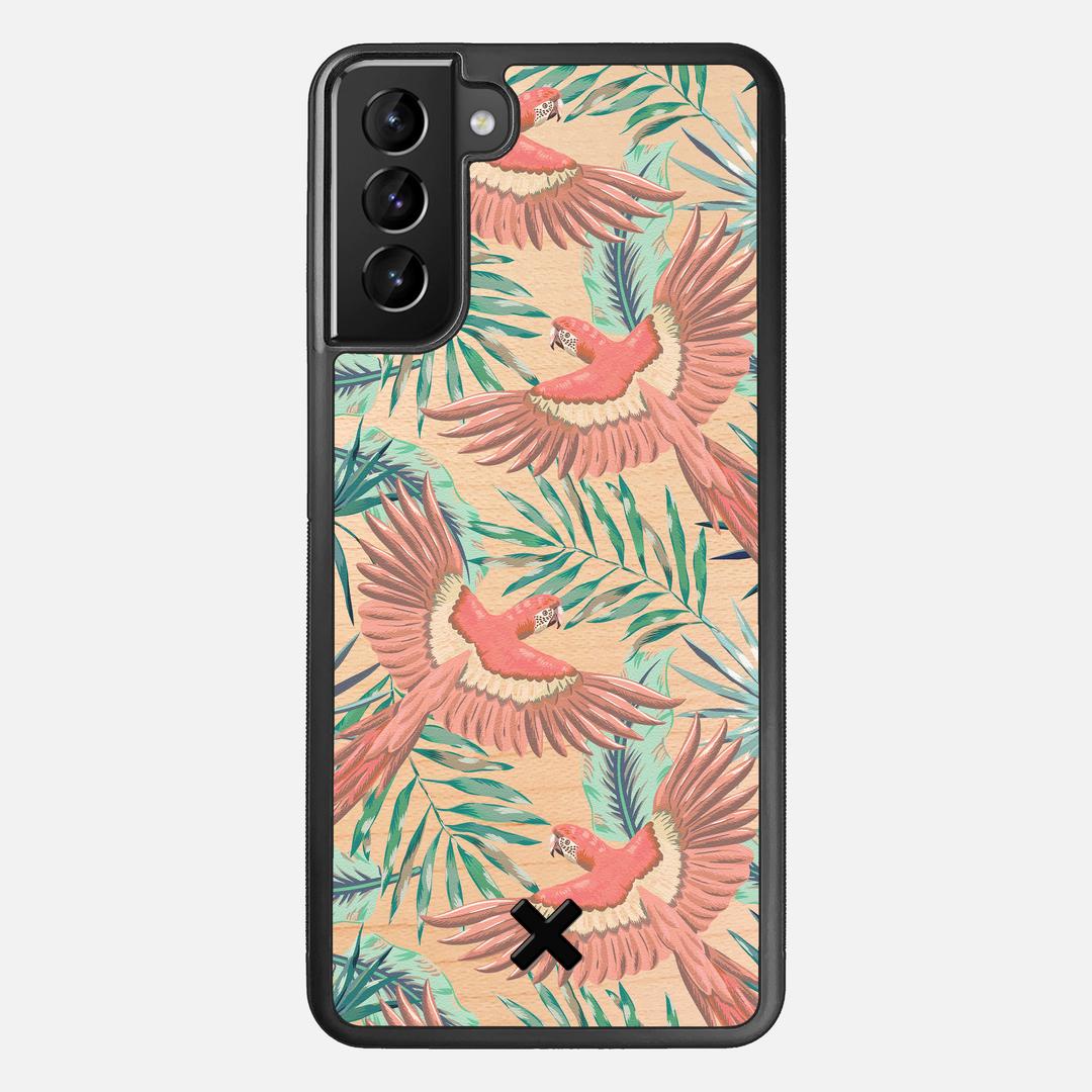 Paradise Case for the Samsung Galaxy S21 Plus featuring a UV Printed Maple Wood backer with the Keyway X Mark#Phone Model_Galaxy S21 Plus