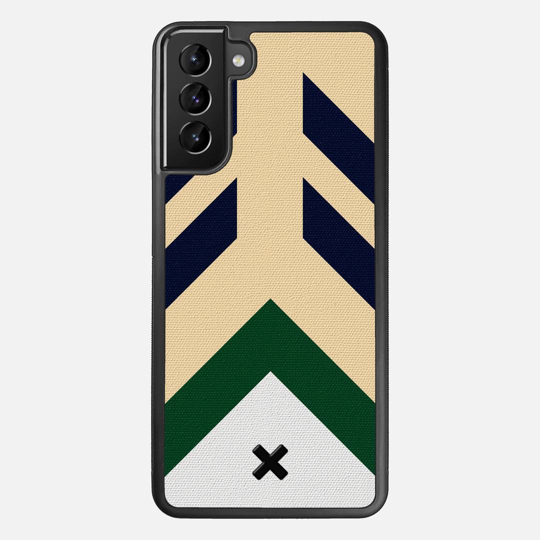Passage Case for the Samsung Galaxy S21 Plus featuring a UV Printed Cotton Canvas backer with the Keyway X Mark#Phone Model_Galaxy S21 Plus