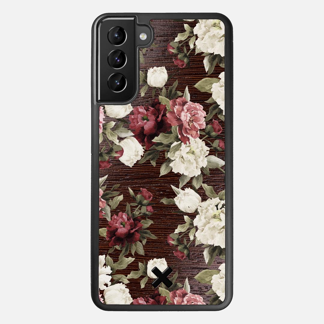 Rose Case for the Samsung Galaxy S21 Plus featuring a UV Printed Wenge Wood backer with the Keyway X Mark#Phone Model_Galaxy S21 Plus