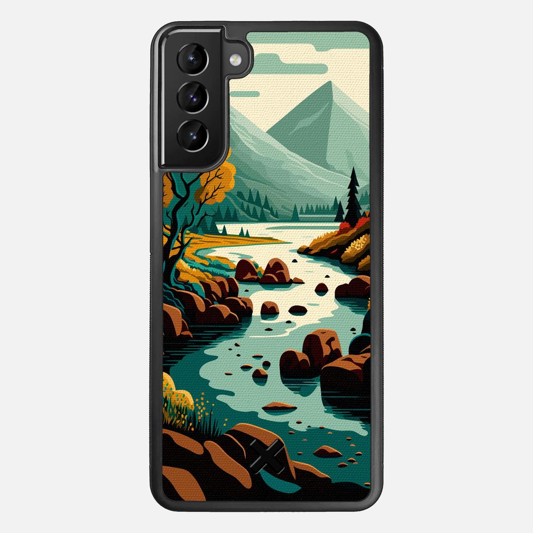 Sanctuary Case for the Samsung Galaxy S21 Plus featuring a UV Printed Cotton Canvas backer with the Keyway X Mark#Phone Model_Galaxy S21 Plus