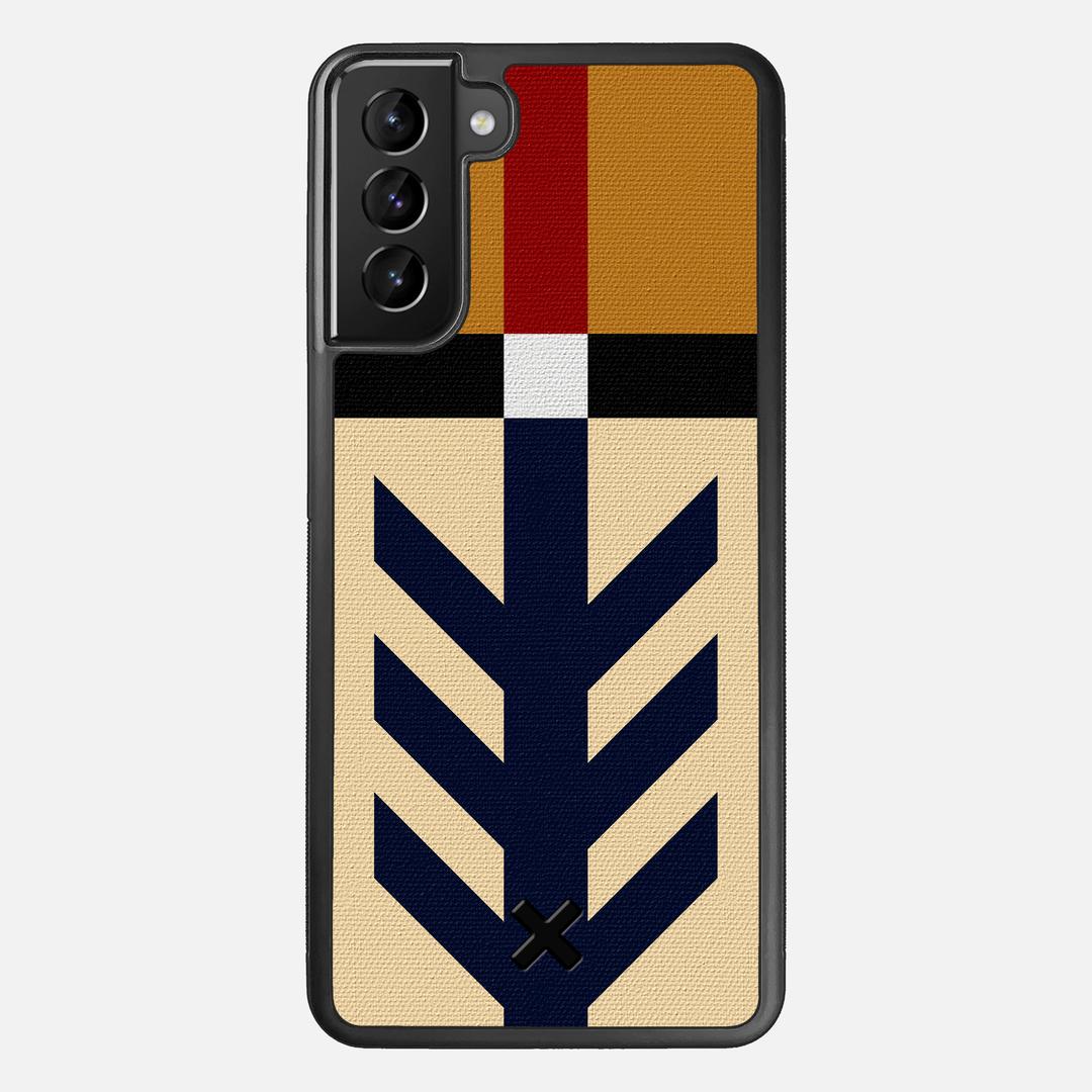 Trail Case for the Samsung Galaxy S21 Plus featuring a UV Printed Cotton Canvas backer with the Keyway X Mark#Phone Model_Galaxy S21 Plus